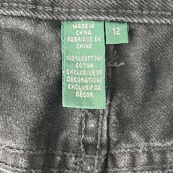 Classic Black Straight Leg Denim Jeans - Picture 11 of 15